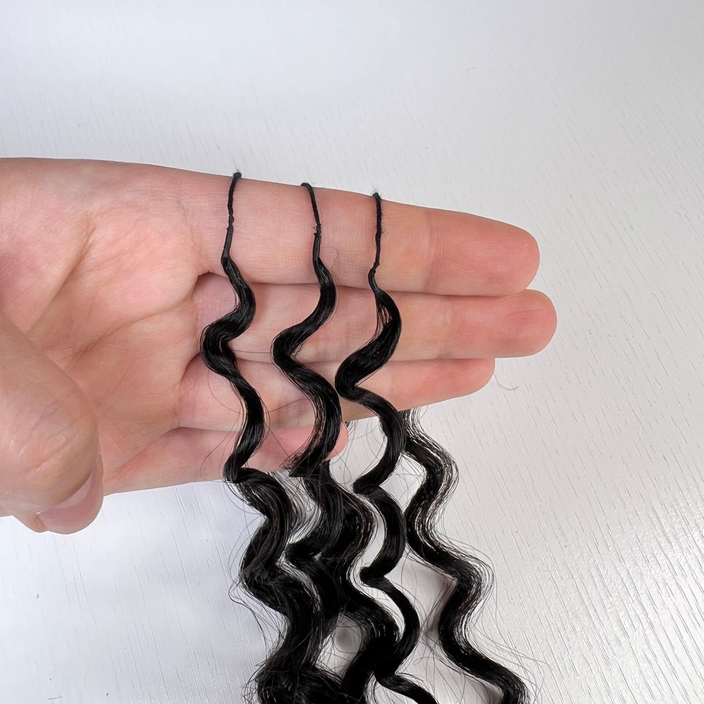 Premium loose Deep BBP Collection 100% Human Hair Crochet (15A Grade) Crafted from high-quality double drawn human hair,this crochet hair is soft, easy use,durable, reusable.