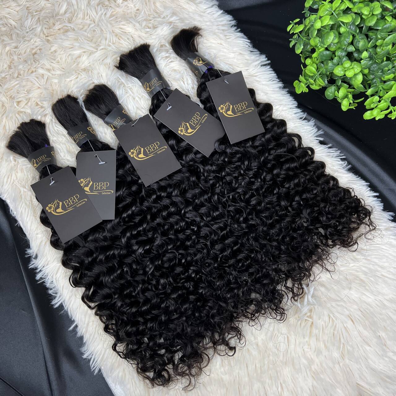 Water wave 100% human hair bulk