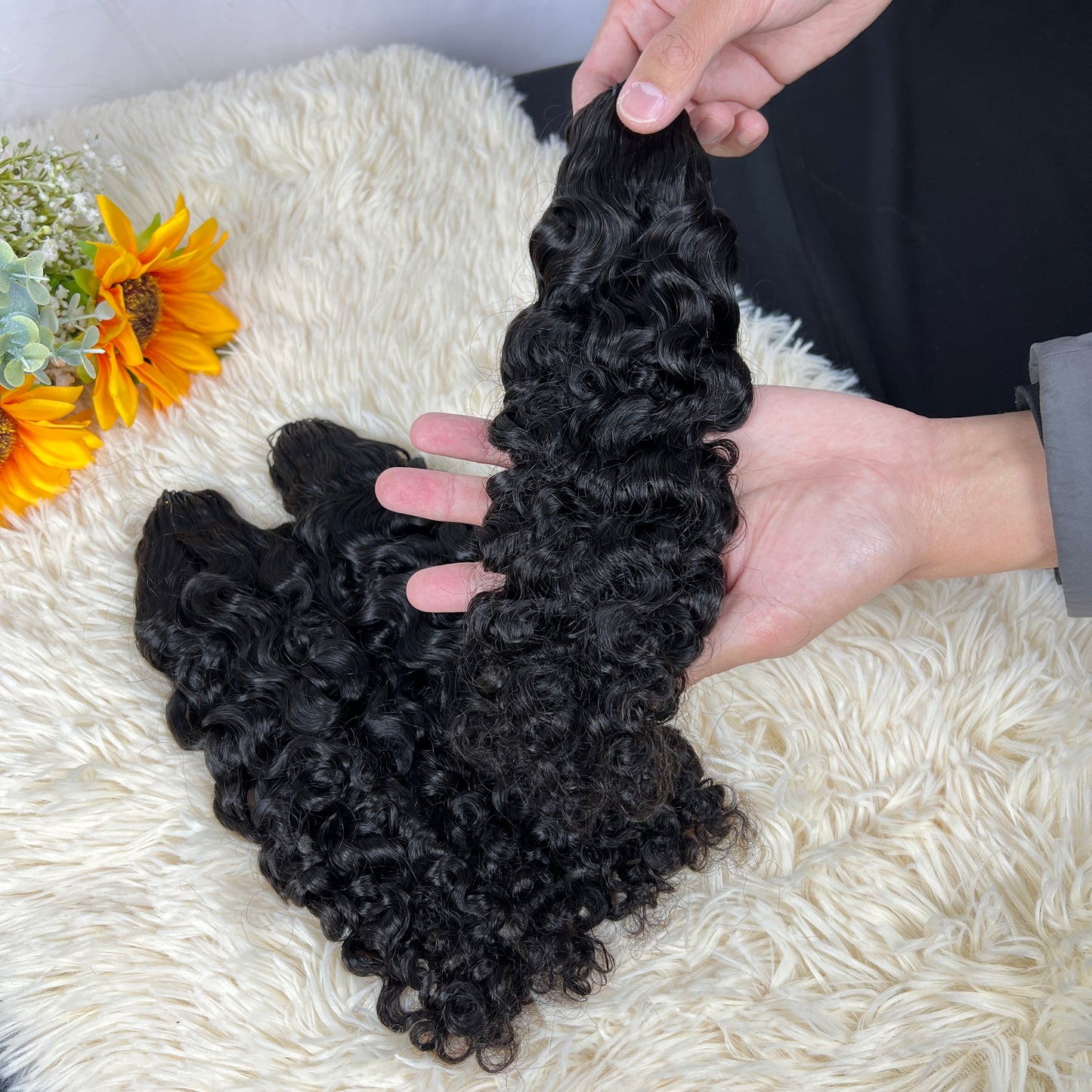 Premium Burmese Curl ,BBP Collection 100% Human Hair Crochet (15A Grade) Crafted from high-quality double drawn human hair,this crochet hair is soft, easy use,durable, reusable.