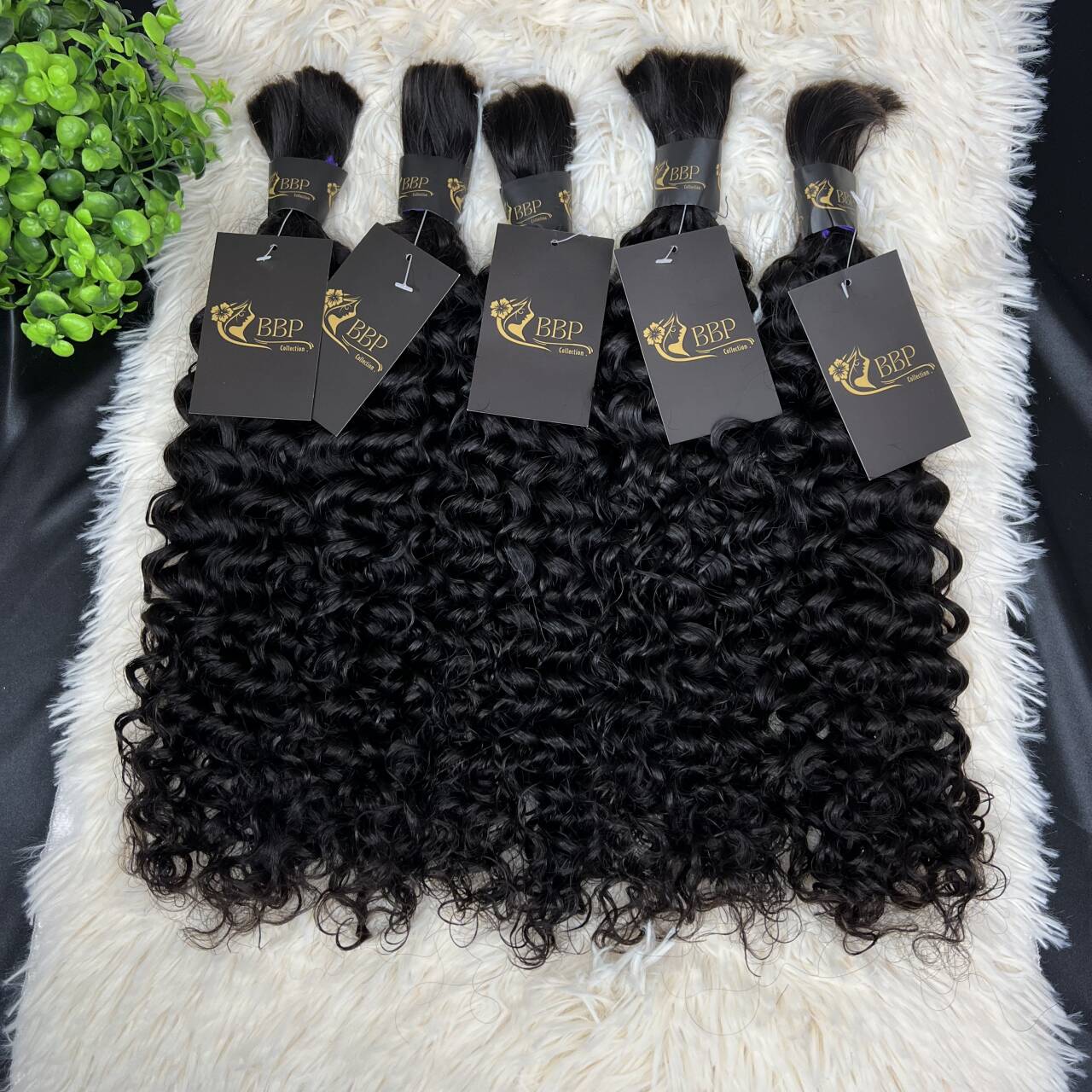 Water wave 100% human hair bulk