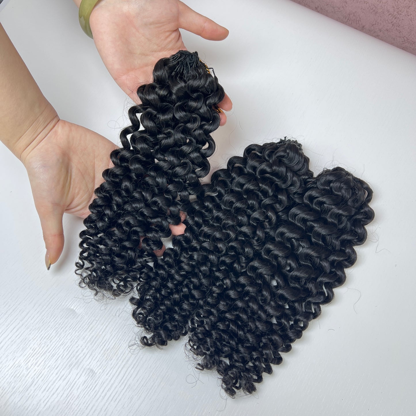 Premium Deep wave  BBP Collection 100% Human Hair Crochet (15A Grade) Crafted from high-quality double drawn human hair,this crochet hair is soft, easy use,durable, reusable.