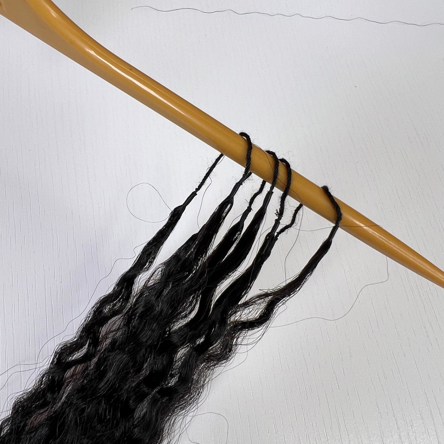 Premium kinky straight,BBP Collection 100% Human Hair Crochet (15A Grade) Crafted from high-quality double drawn human hair,this crochet hair is soft, easy use,durable, reusable.