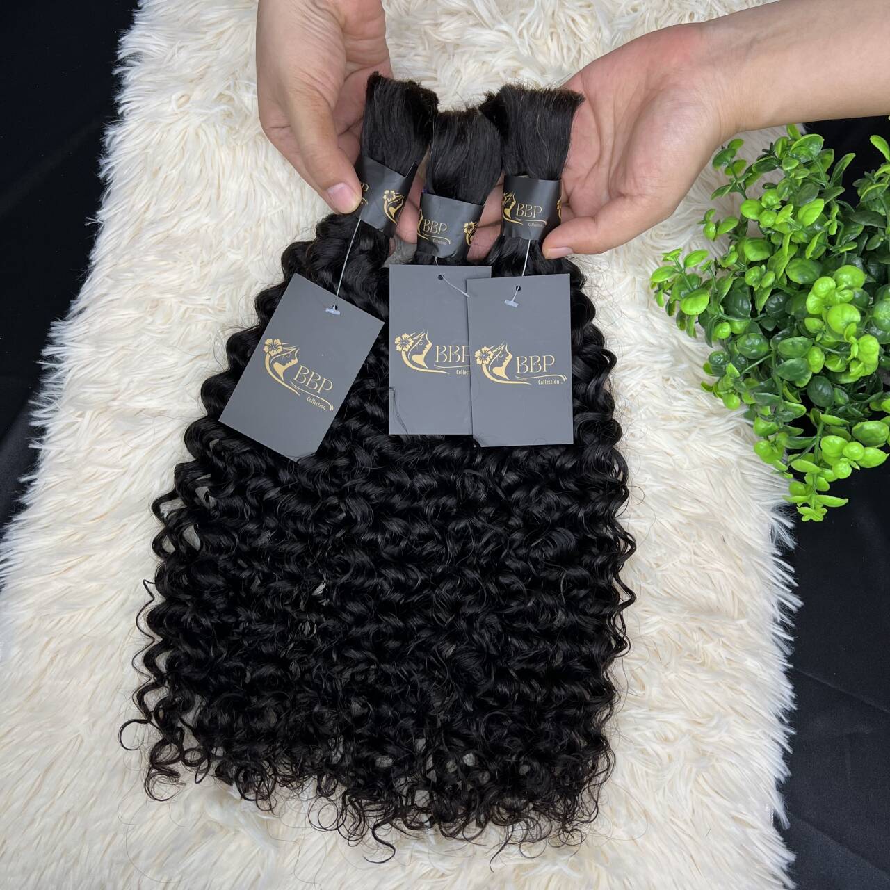 Water wave 100% human hair bulk