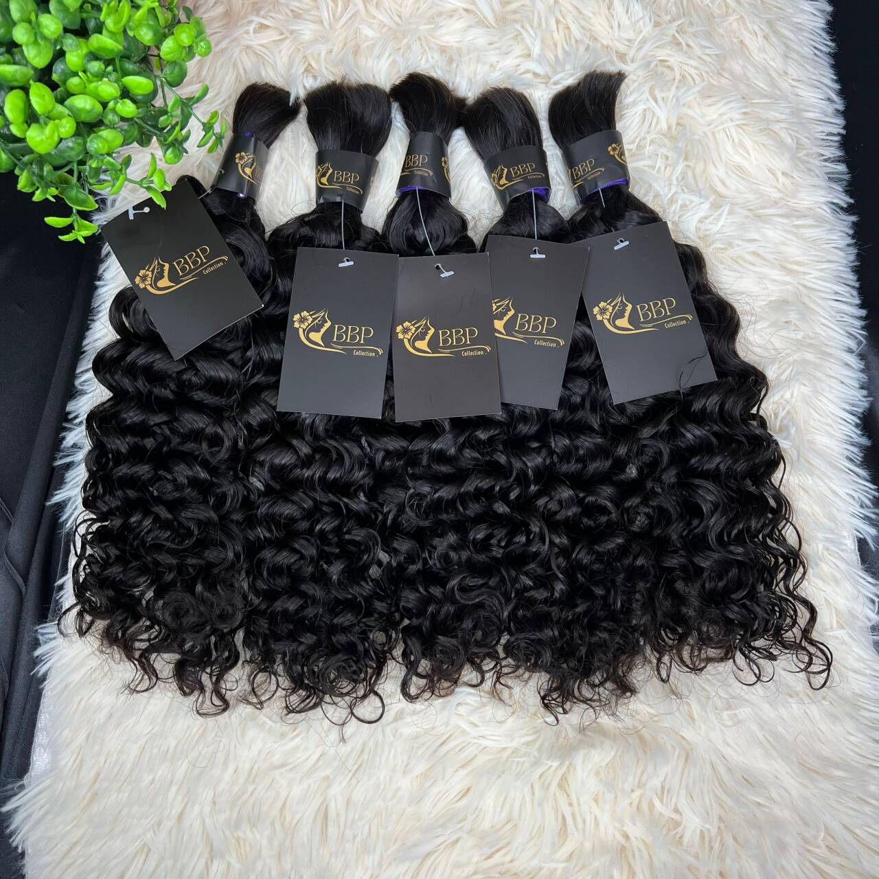 Water wave 100% human hair bulk