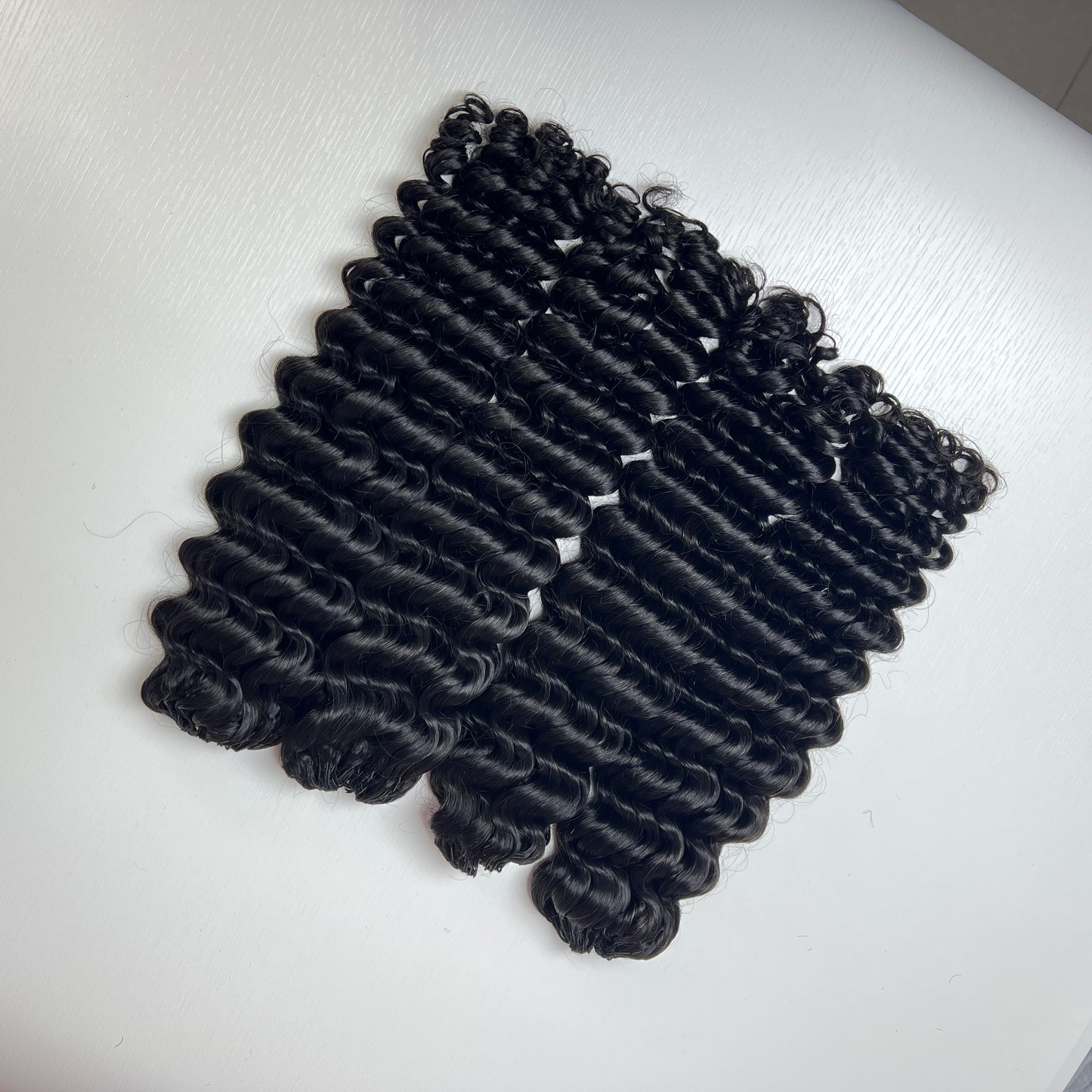 Premium Deep wave  BBP Collection 100% Human Hair Crochet (15A Grade) Crafted from high-quality double drawn human hair,this crochet hair is soft, easy use,durable, reusable.
