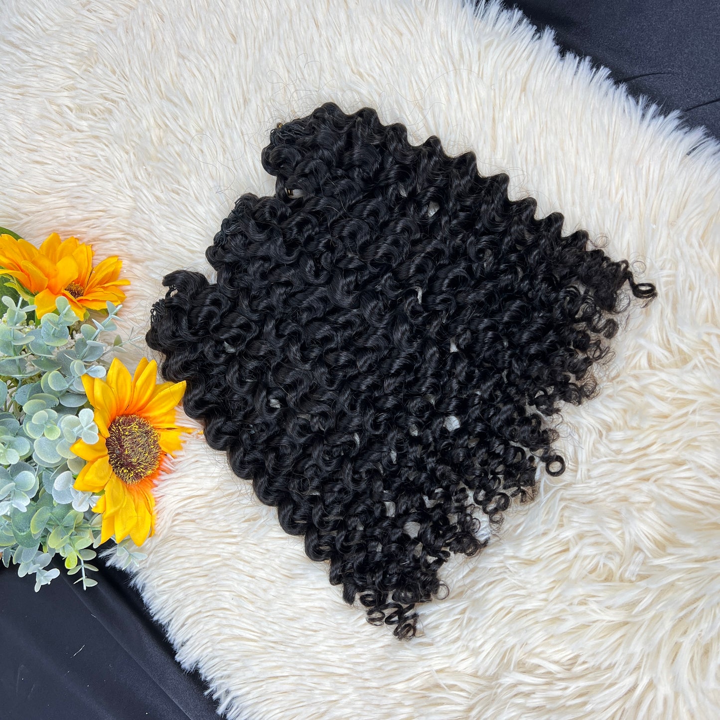 Premium Deep wave  BBP Collection 100% Human Hair Crochet (15A Grade) Crafted from high-quality double drawn human hair,this crochet hair is soft, easy use,durable, reusable.