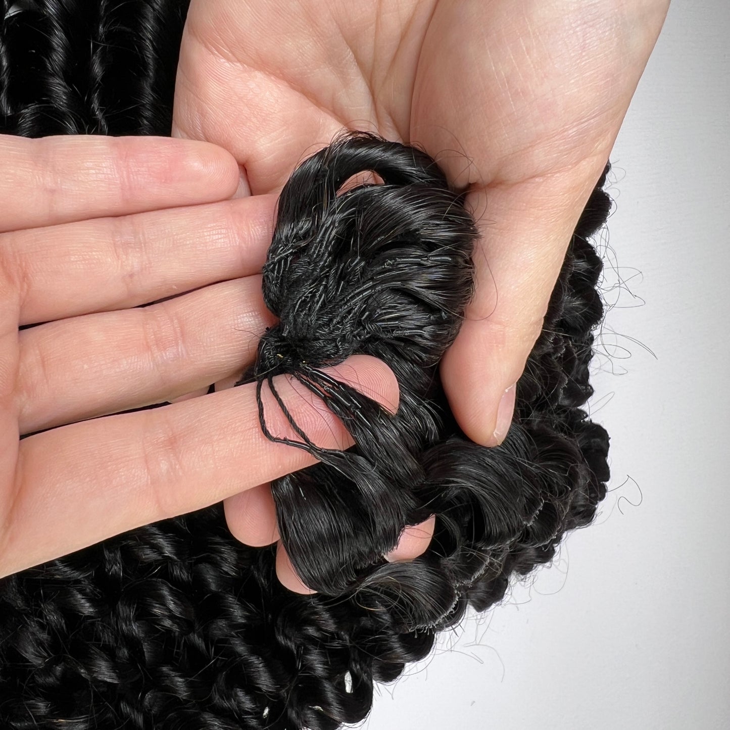 Premium Deep wave  BBP Collection 100% Human Hair Crochet (15A Grade) Crafted from high-quality double drawn human hair,this crochet hair is soft, easy use,durable, reusable.