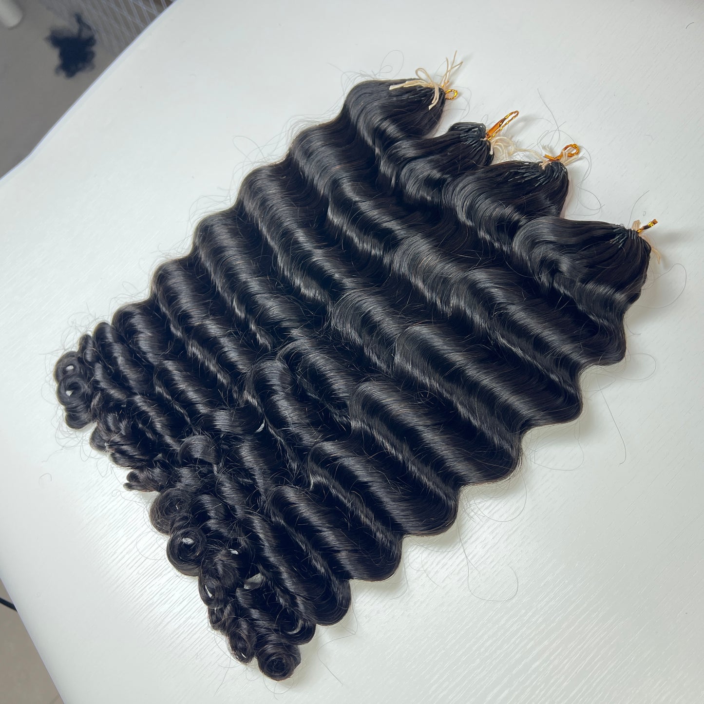 Premium loose Deep BBP Collection 100% Human Hair Crochet (15A Grade) Crafted from high-quality double drawn human hair,this crochet hair is soft, easy use,durable, reusable.