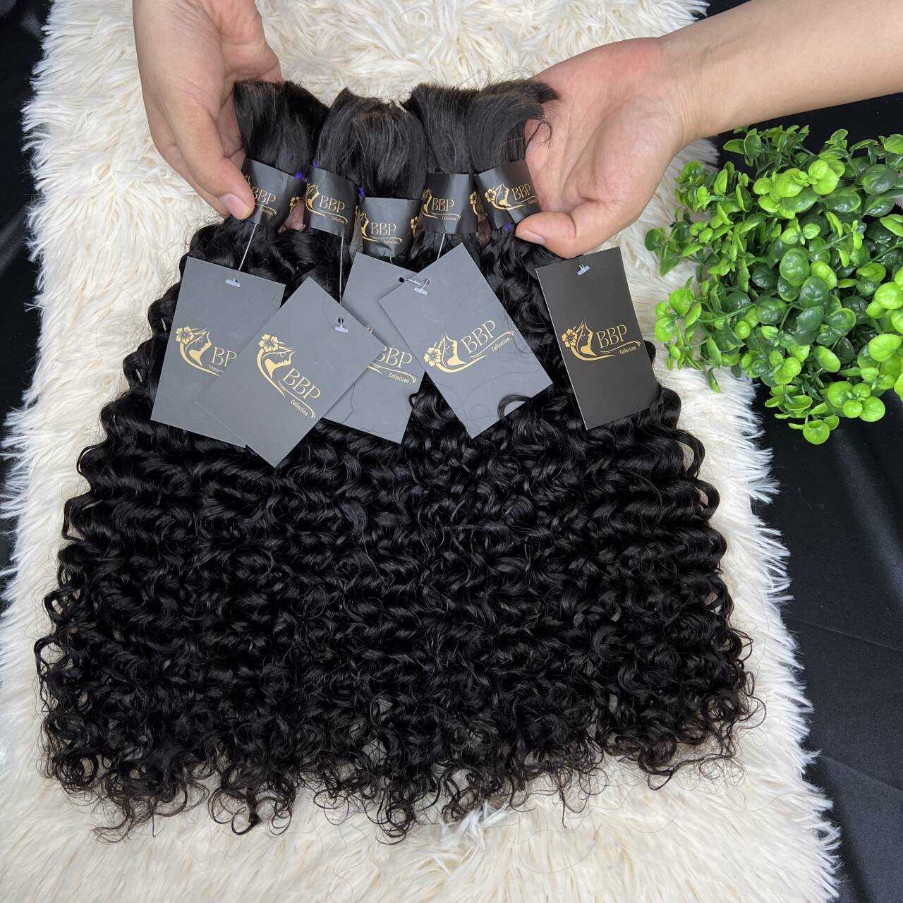 Water wave 100% human hair bulk