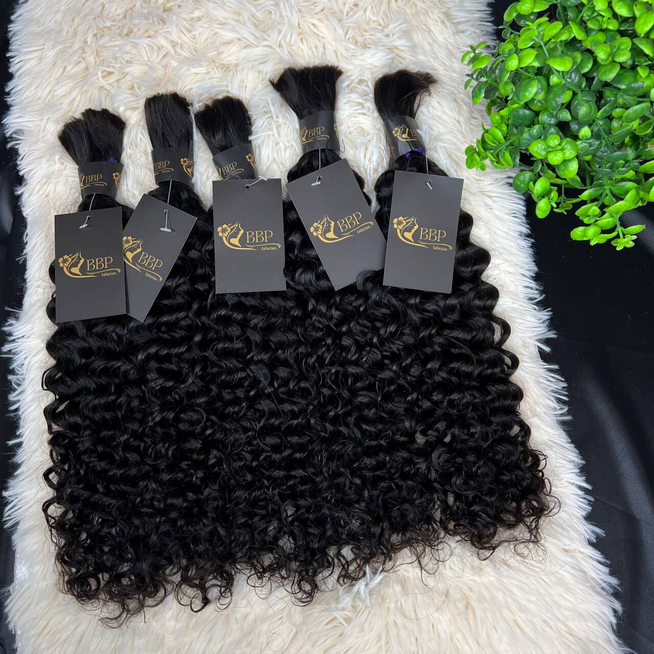 Water wave 100% human hair bulk