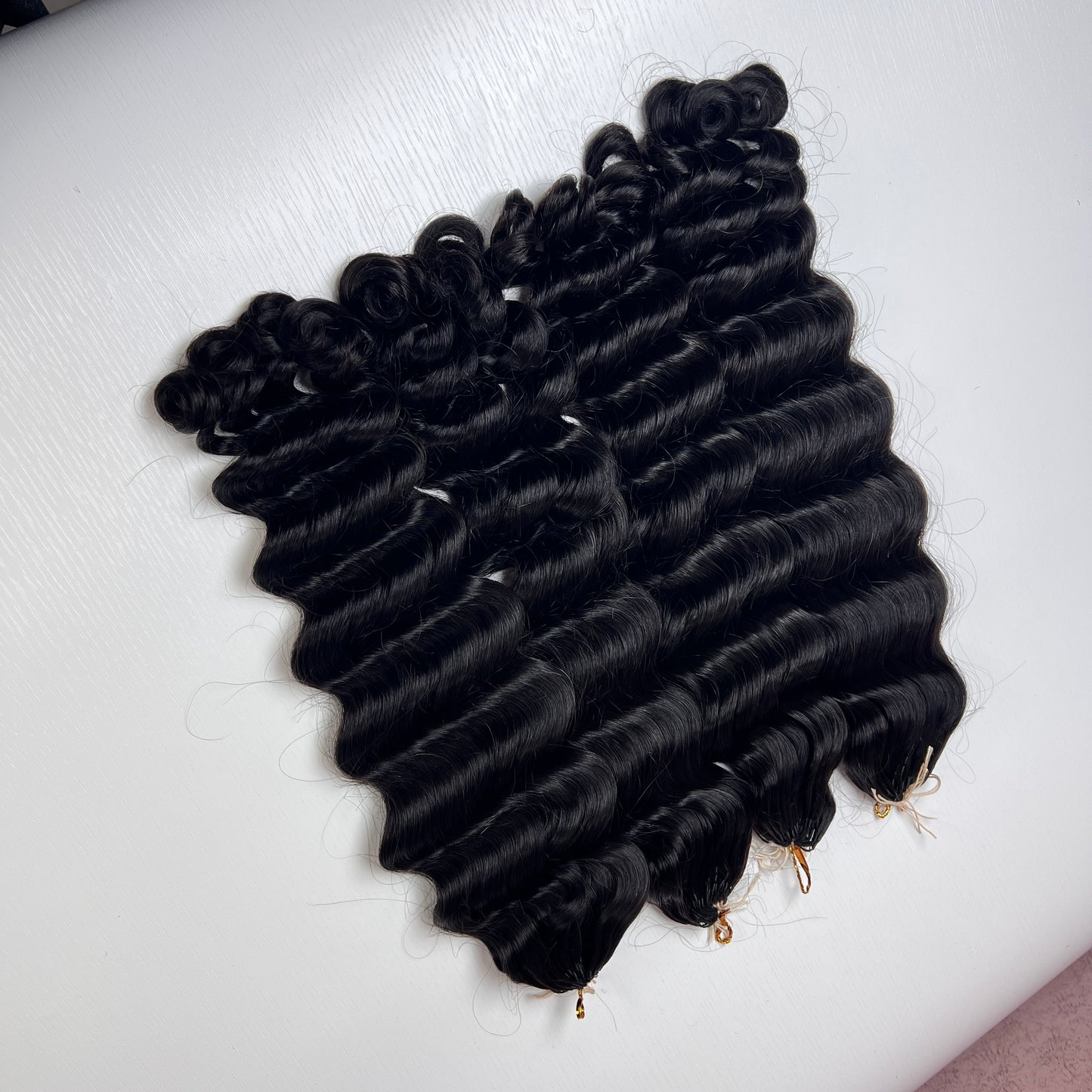 Premium loose Italian curl BBP Collection 100% Human Hair Crochet (15A Grade) Crafted from high-quality double drawn human hair,this crochet hair is soft, easy use,durable, reusable.