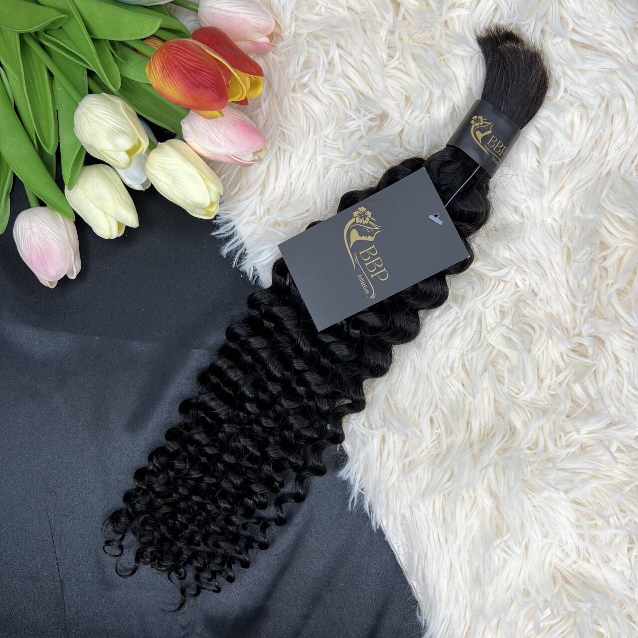 Kinky curly 100% human hair bulk/ bundles