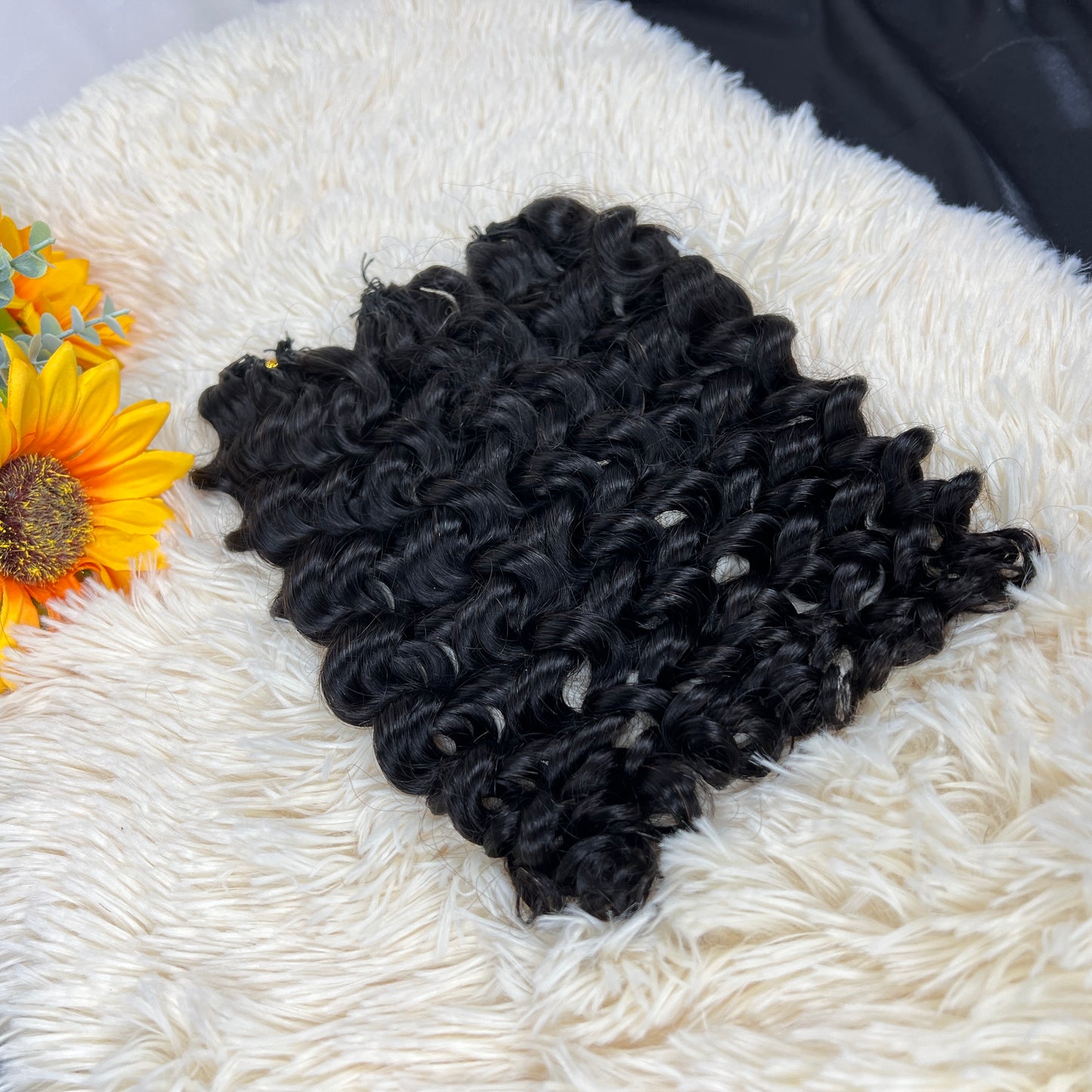 Premium loose Italian curl BBP Collection 100% Human Hair Crochet (15A Grade) Crafted from high-quality double drawn human hair,this crochet hair is soft, easy use,durable, reusable.