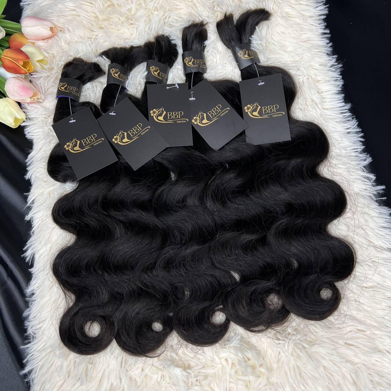 Body wave 100% human hair bulk