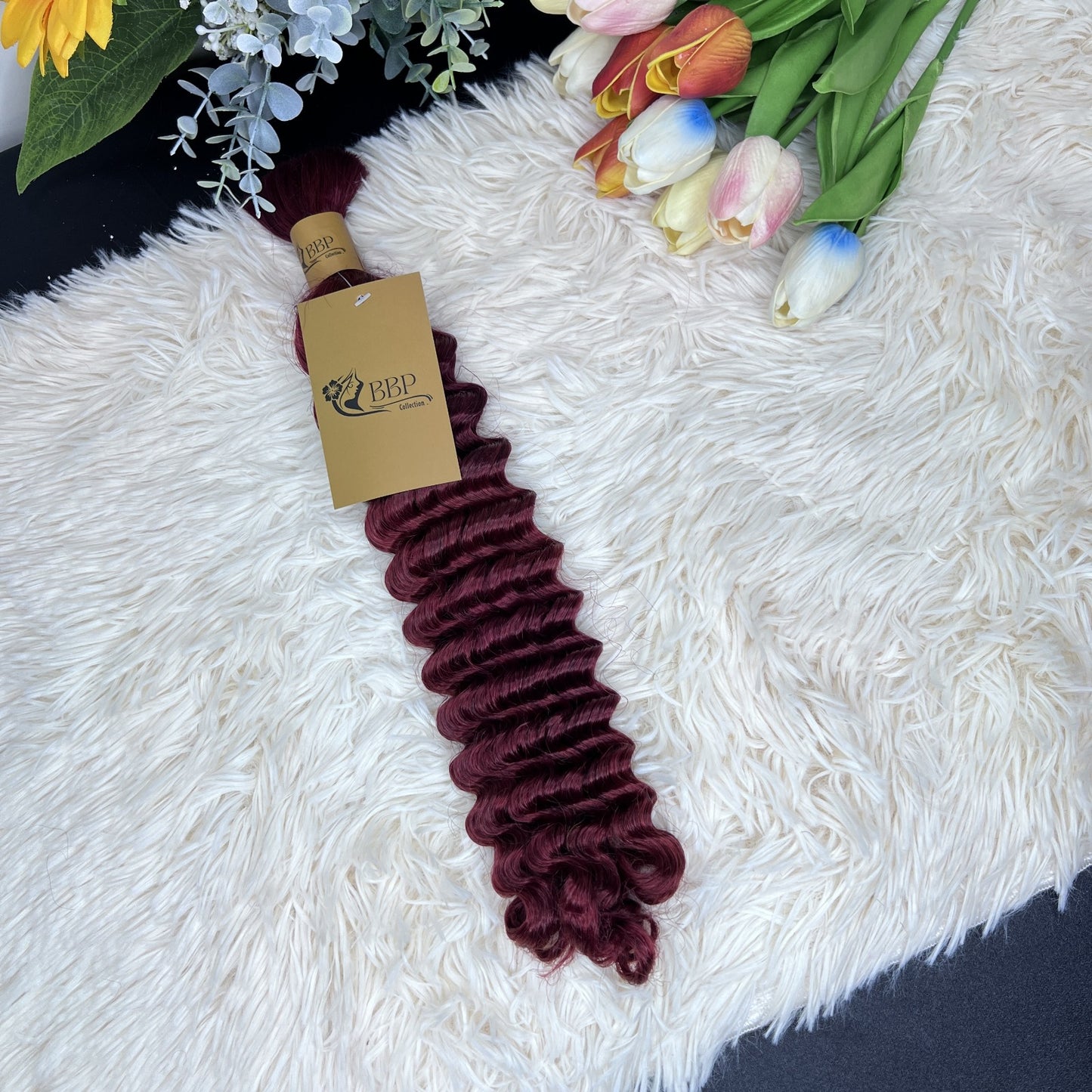 Deep wave 100% human hair bulk