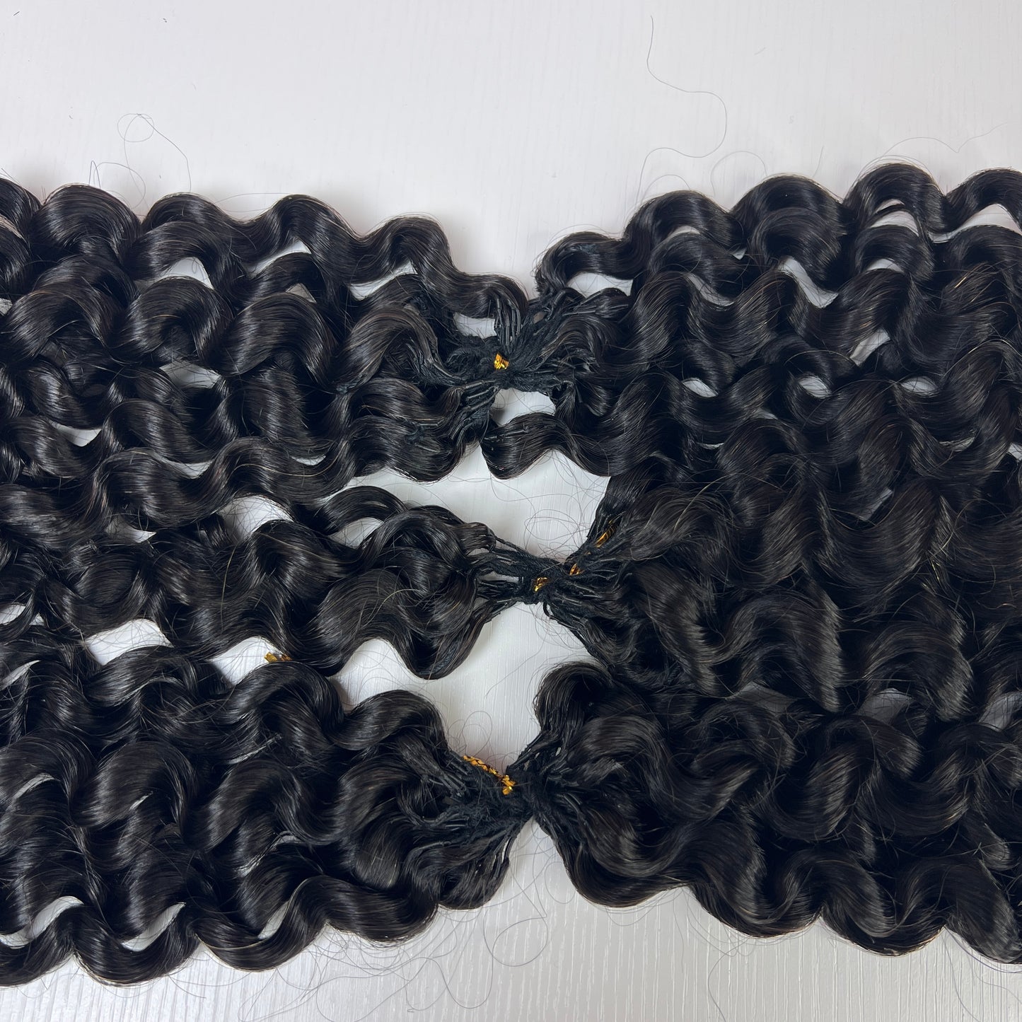 Premium Deep wave  BBP Collection 100% Human Hair Crochet (15A Grade) Crafted from high-quality double drawn human hair,this crochet hair is soft, easy use,durable, reusable.