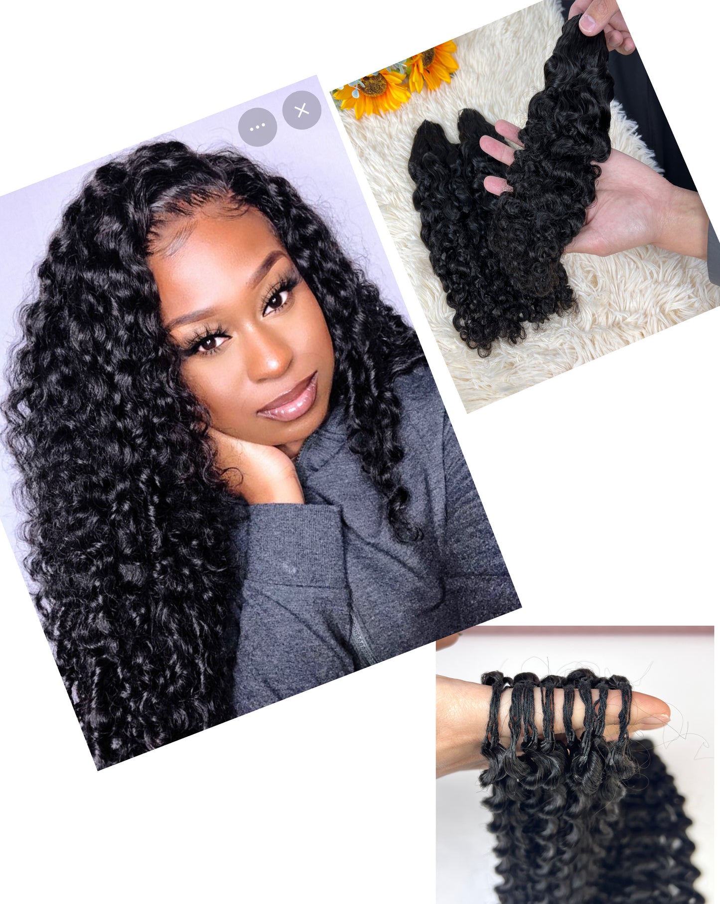 Premium Burmese Curl ,BBP Collection 100% Human Hair Crochet (15A Grade) Crafted from high-quality double drawn human hair,this crochet hair is soft, easy use,durable, reusable.