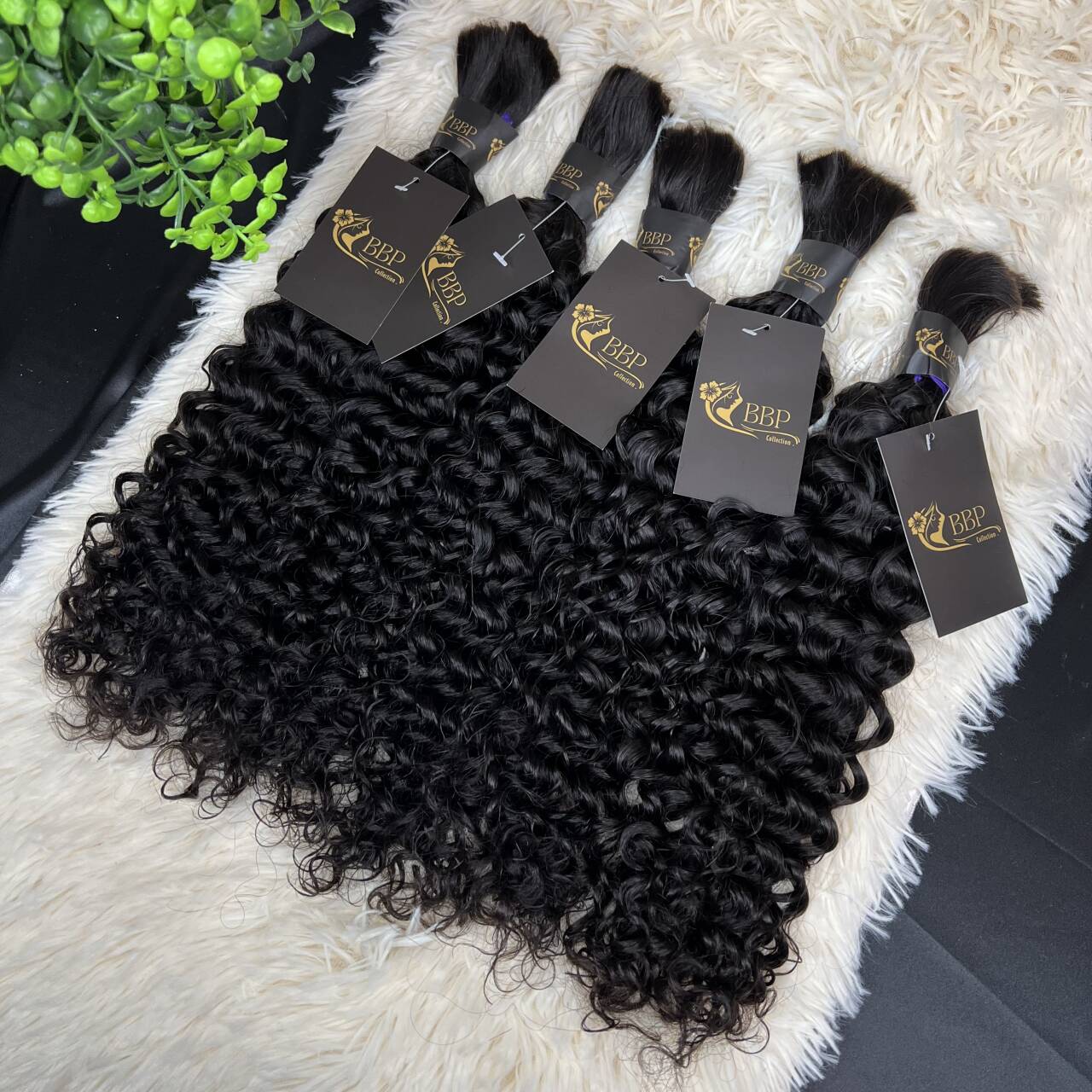 Water wave 100% human hair bulk