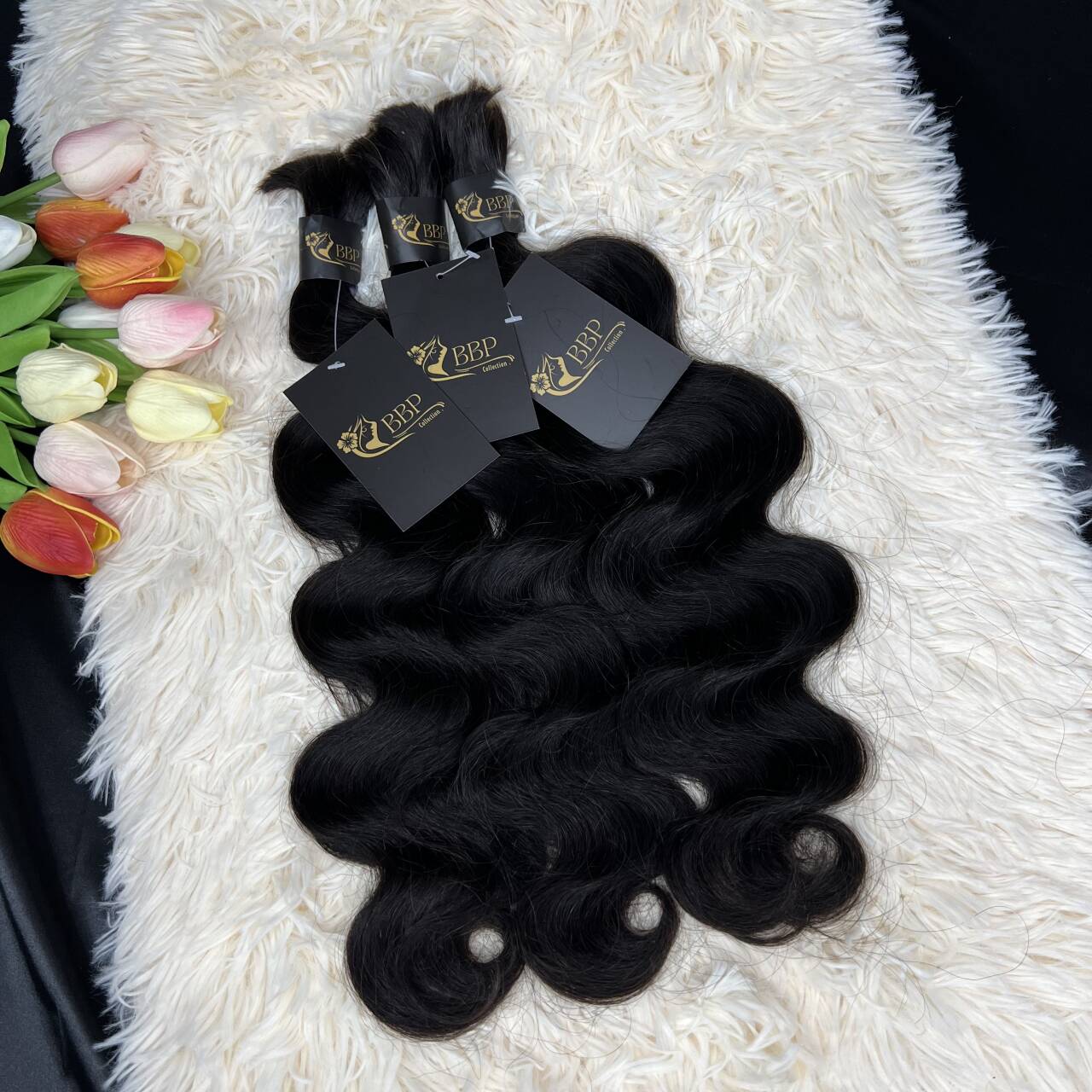 Body wave 100% human hair bulk