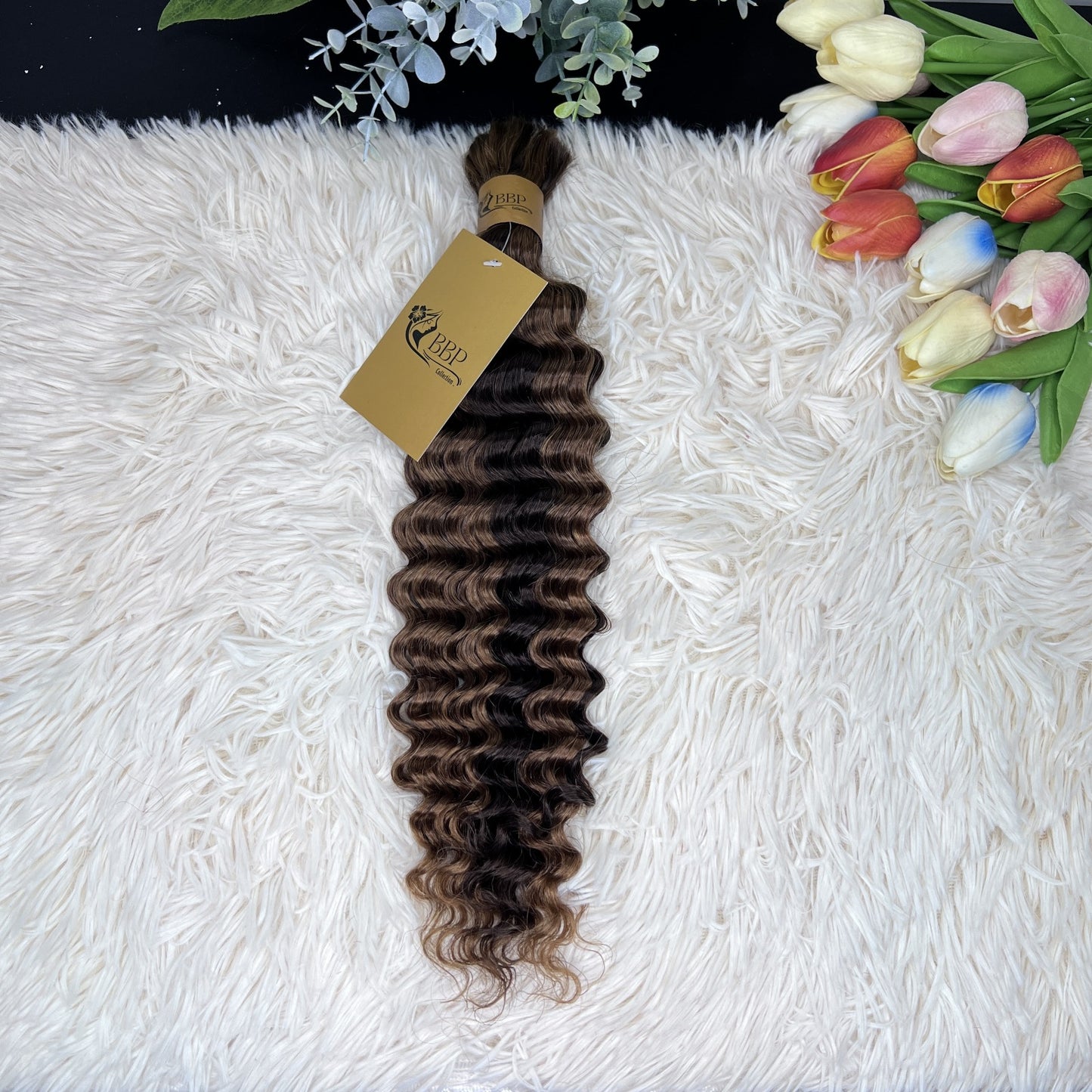 Water wave 100% human hair bulk